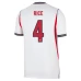 England VM 2026 Declan Rice #4 Hemmatröja England VM 2026 Declan Rice #4 Hemmatröja